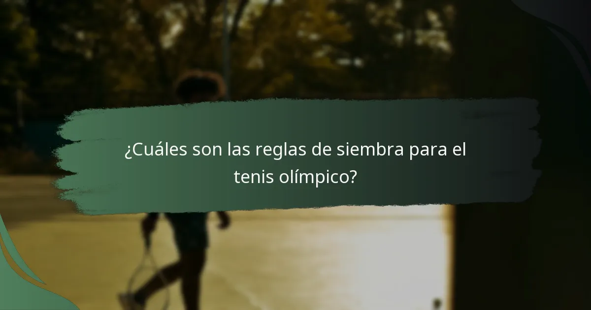 ¿Cómo se comparan los formatos de partidos de tenis olímpico con otros torneos importantes?
