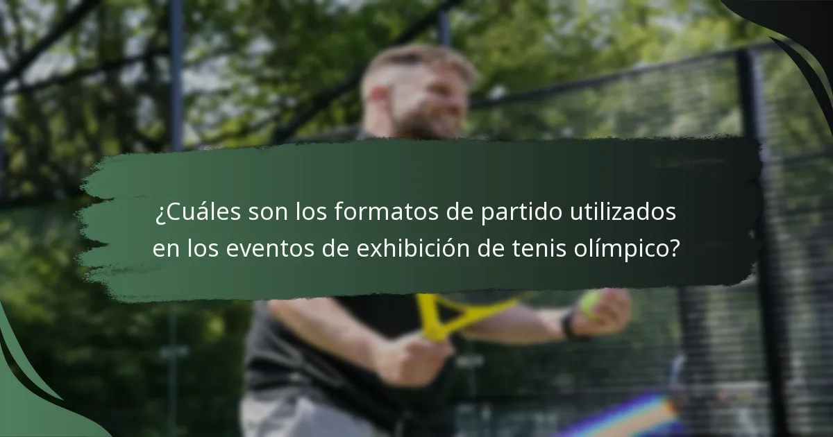 ¿Qué variaciones existen en los formatos de partidos de exhibición en diferentes eventos?