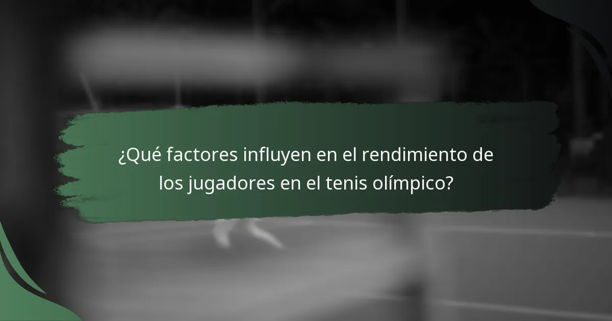 ¿Cómo se compara la puntuación del tenis olímpico con otros formatos?